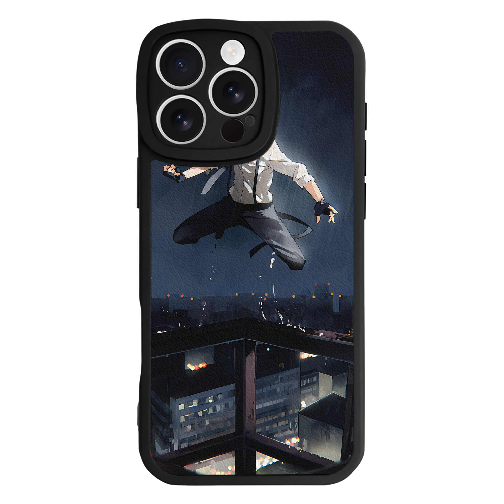 （画像用） 文豪ストレイドッグス Bungo Stray Dogs 【iPhone 16シリーズ対応】シリコンスマホケース（レザー調） 材質：シリコン